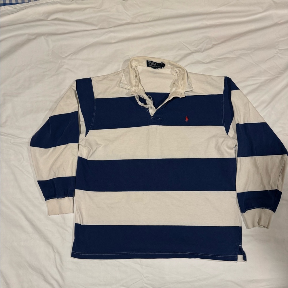 Vintage Ralph Lauren Blue Label rugby shirt